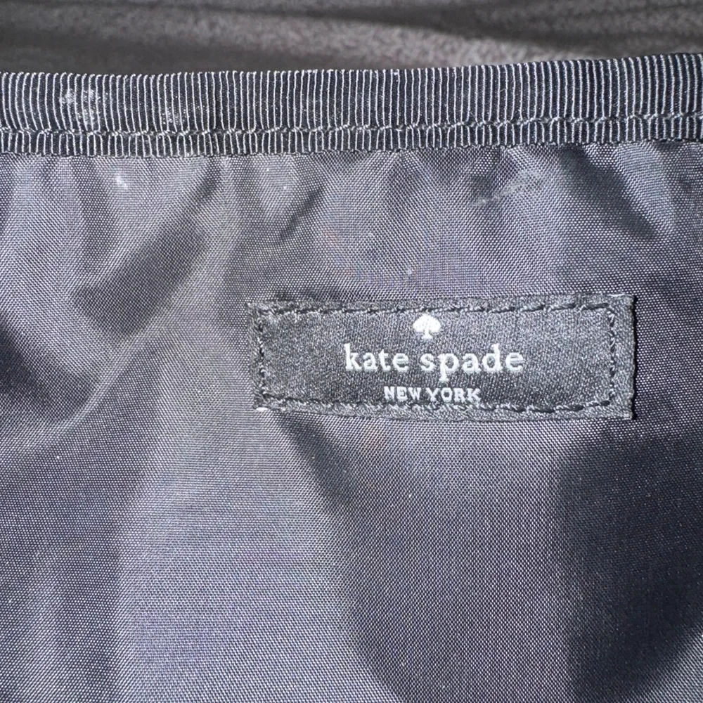 Kate Spade Black changing blanket